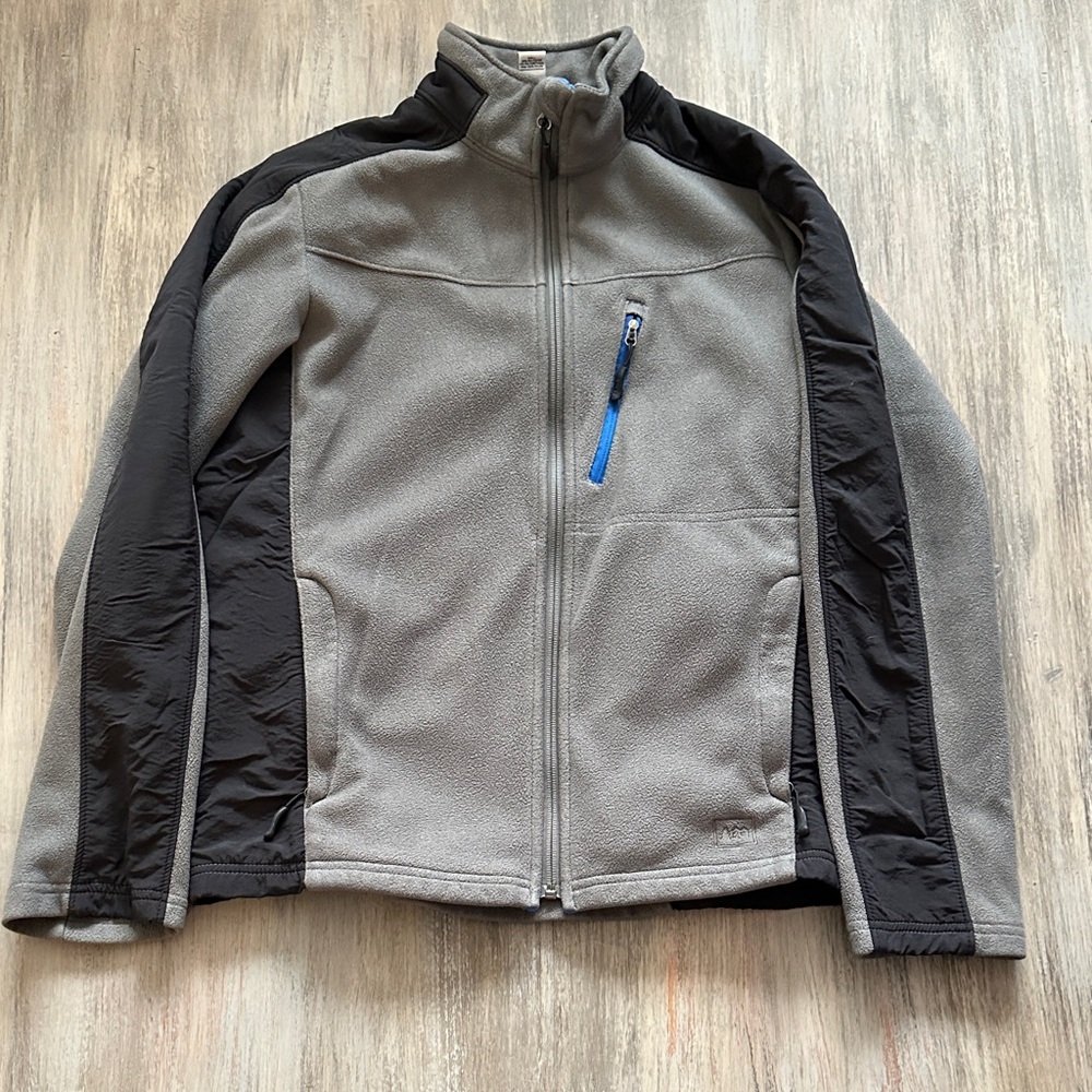 REI Kids Gray and Black Performance Jacket